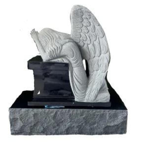 Kneeling Angel Granite Memorial
